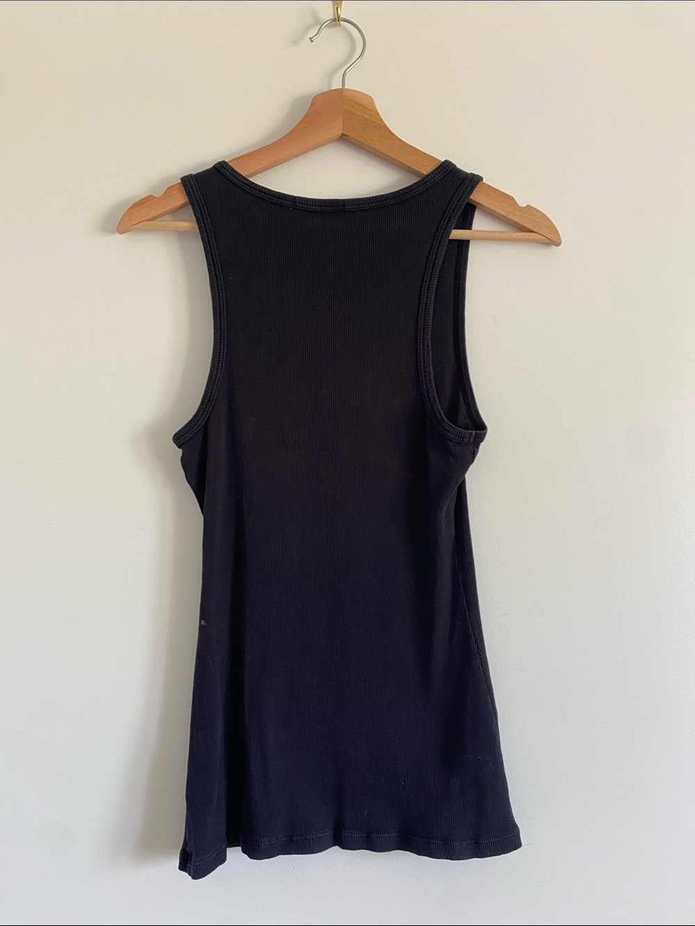 James Perse Standard Rib Deep V Tank Top | Size 3 - Picture 6 of 6